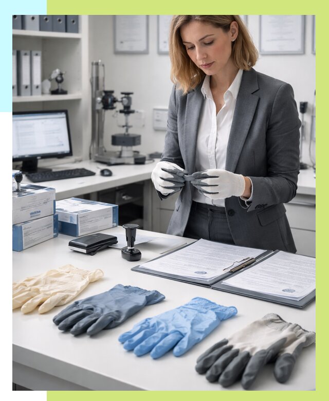 Сертификация перчаток в Клинцах от 8837 р. | Алешин-Клы