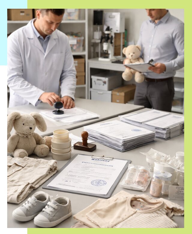 Сертификация детских товаров в Клинцах от 15594 р. | Алешин-Клы