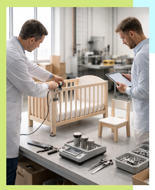 Сертификация детской мебели и проверка безопасности в Клинцах