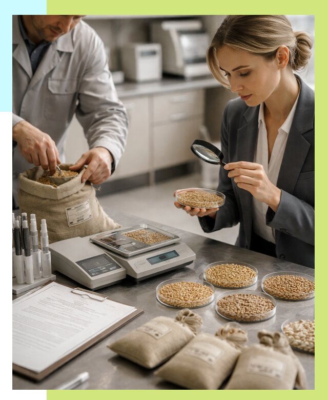 Сертификация зерна в Клинцах по цене от 15594 р. | Алешин-Клы