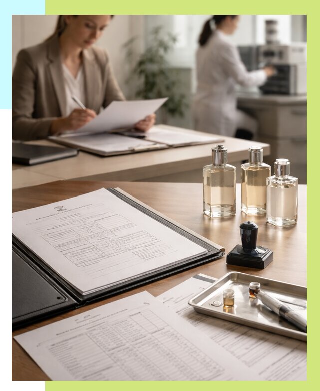 Сертификация парфюмерии в Клинцах от 15594 р. | Алешин-Клы