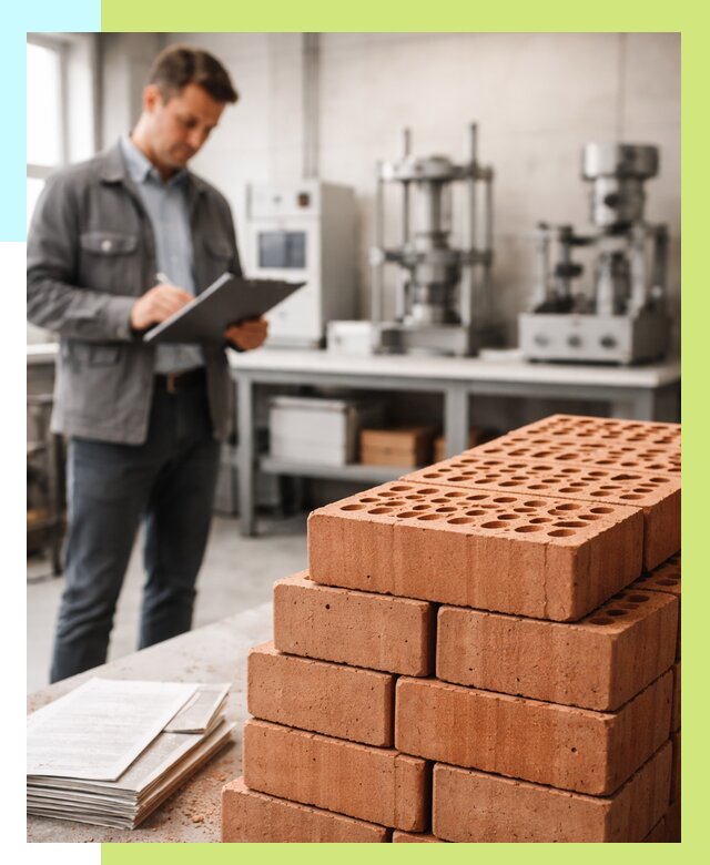 Сертификация кирпича в Клинцах от 15594 р. | Алешин-Клы под ключ