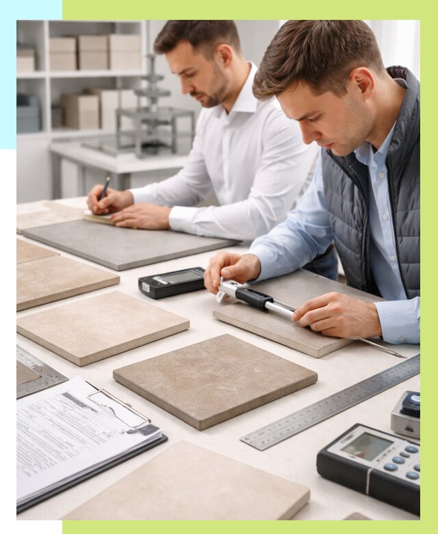 Сертификация плитки в Клинцах от 25990 р. | Алешин-Клы гарантия