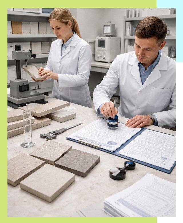 Сертификация плитки и керамики в Клинцах с документами