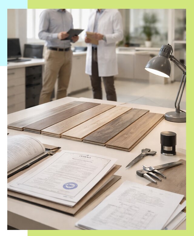 Сертификация ламината в Клинцах от 18713 р. под ключ | Алешин-Клы