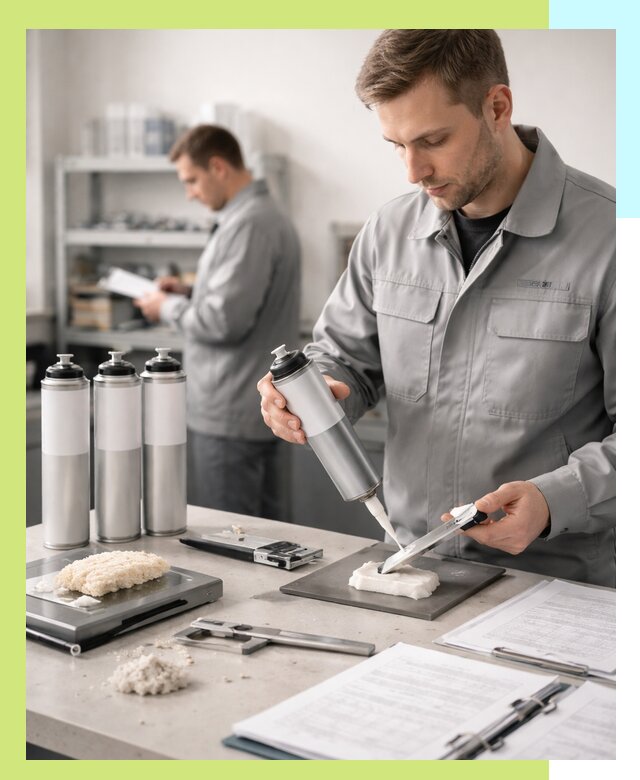 Сертификация монтажной пены и соответствие стандартам в Клинцах