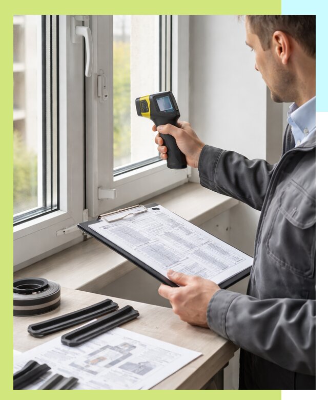 Сертификация окон в Клинцах: испытания, сертификаты, декларации