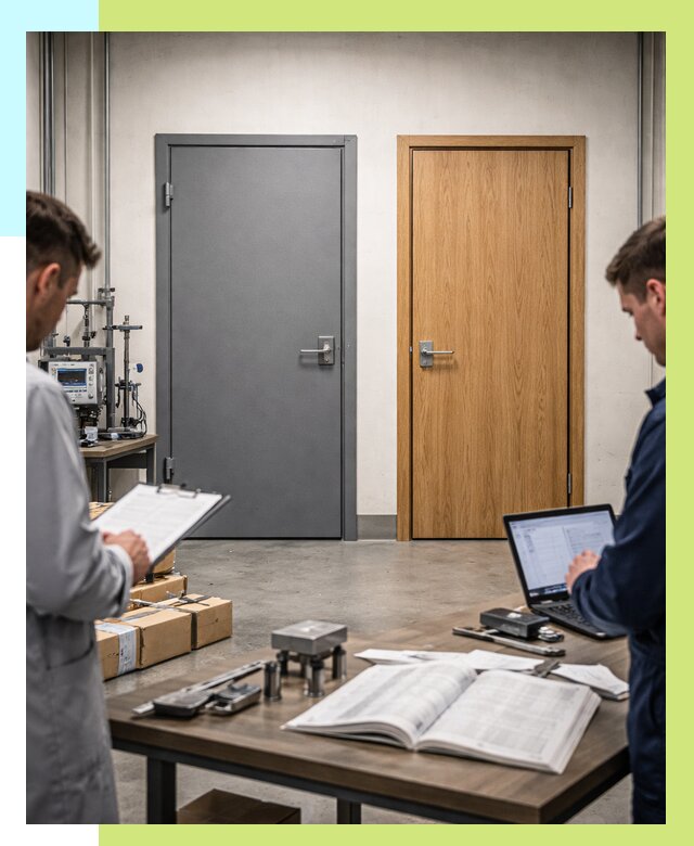 Сертификация дверей в Клинцах от 8317 р. под ключ | Алешин-Клы