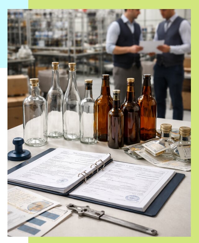Сертификация стеклянных бутылок в Клинцах от 25990 р. | Алешин-Клы