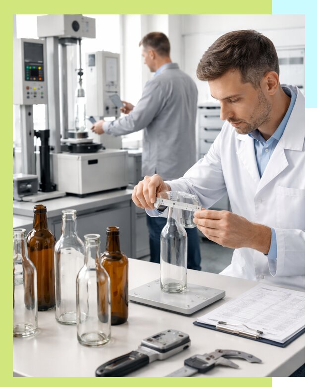 Сертификация стеклянных бутылок и сопутствующей упаковки в Клинцах