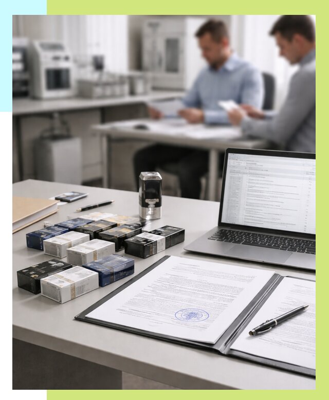 Сертификация сигарет под ключ в Клинцах от 46782 р. | Алешин-Клы