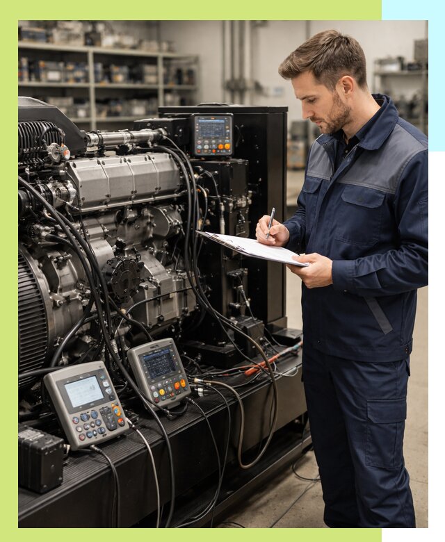 Сертификация дизельных генераторов и их оборудования в Клинцах