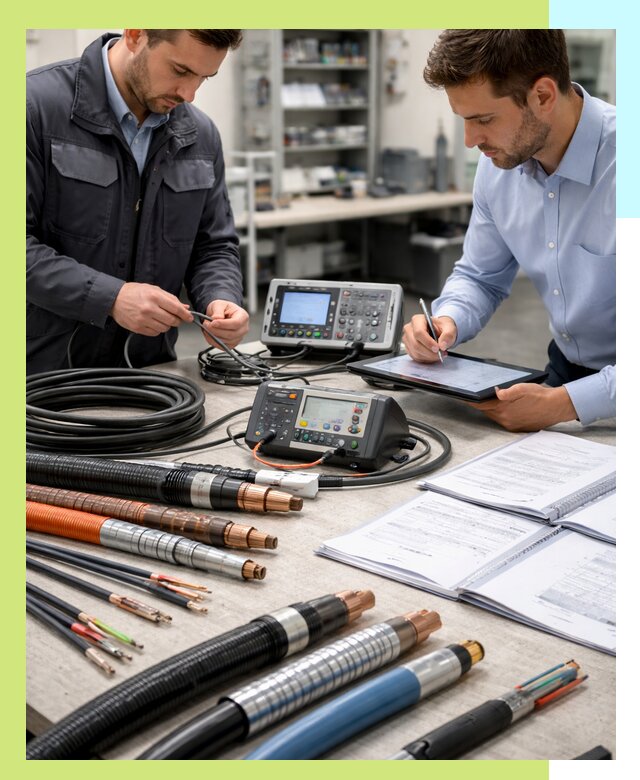 Сертификация кабеля и электропроводки в Клинцах под ключ