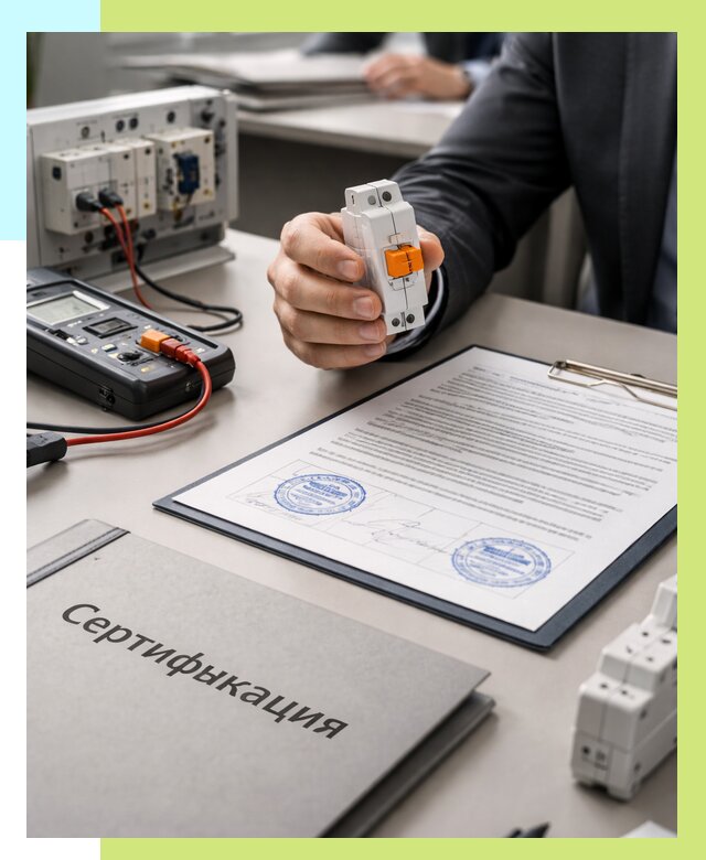 Сертификация выключателей под ключ в Клинцах от 15594 р. | Алешин-Клы