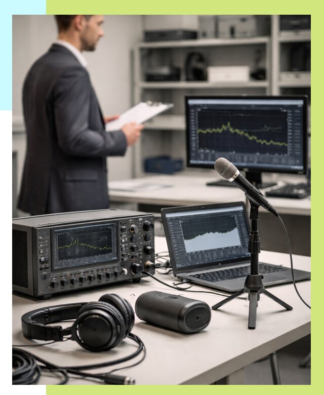 Сертификация аудиотехники в Клинцах от 15594 р., Алешин-Клы