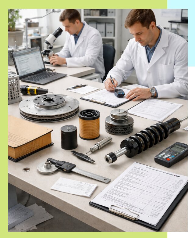 Сертификация автозапчастей и комплектующих в Клинцах по ГОСТ