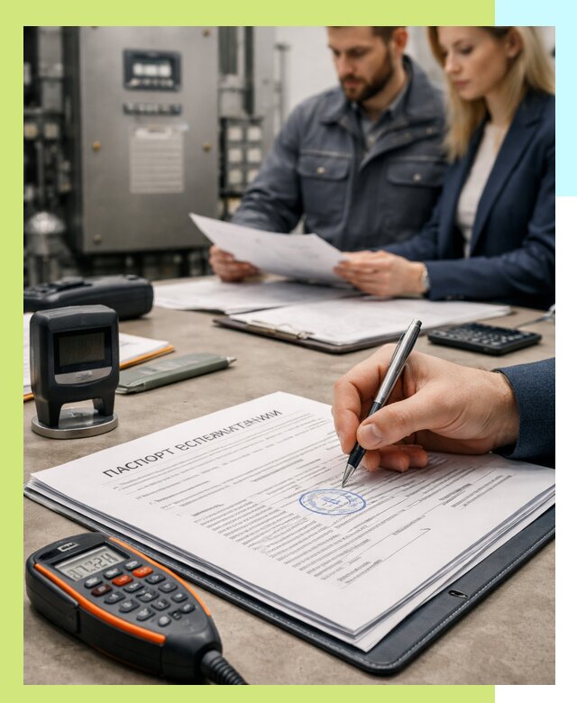 Оформление паспорта эксплуатации оборудования в Клинцах