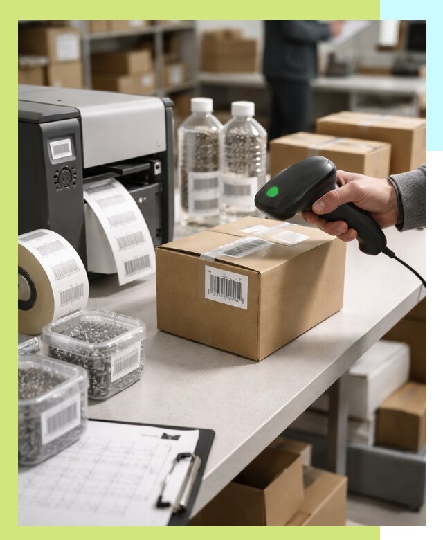 Штрихкодирование продукции и маркировка для продажи в Клинцах