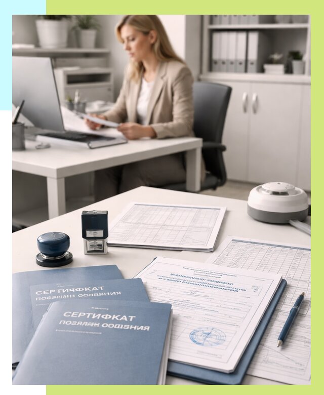 Сертификаты пожарной безопасности в Клинцах от 15594 р. | Алешин-Клы