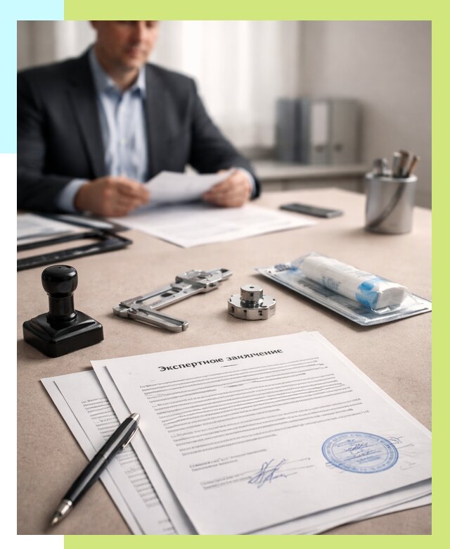 Экспертное заключение на продукцию в Клинцах от 8837 р. | Алешин-Клы