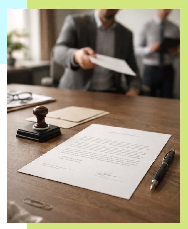 Отказное письмо по сертификации в Клинцах от 3639 р. | Алешин-Клы