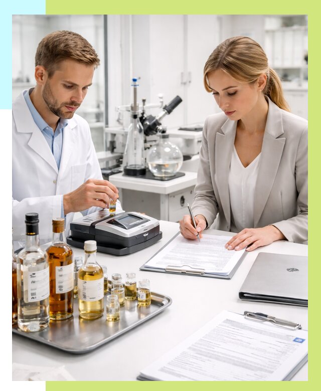 Заключение о спиртосодержании в Клинцах, от 5198 р., Алешин-Клы