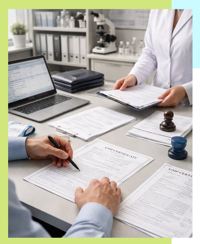 Оформление сертификата GMP в Клинцах для фармпроизводства