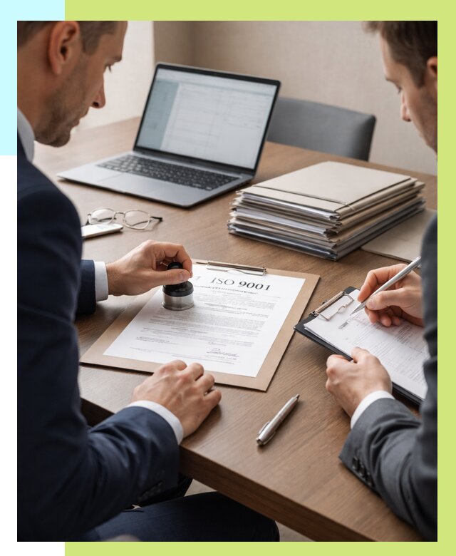 Сертификат ISO 9001 в Клинцах купить от 83168 р. | Алешин-Клы