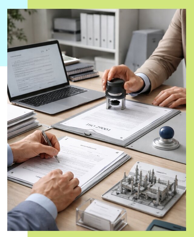 Сертификат ISO 29001 в Клинцах под ключ от 77970 р. | Алешин-Клы