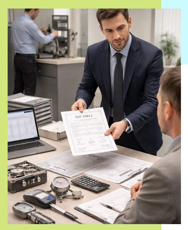 Выдача сертификата ISO 10012 по требованиям метрологии в Клинцах