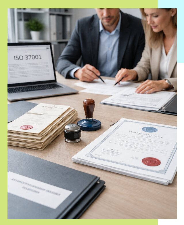 Получение сертификата ISO 37001 по системе борьбы с коррупцией в Клинцах
